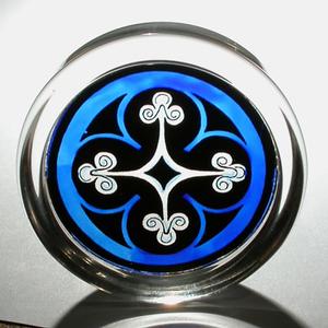 Pugin Motif Blue